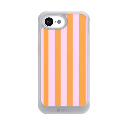Apple iPhone 17e NIVOmax Orange Rosa Streifen