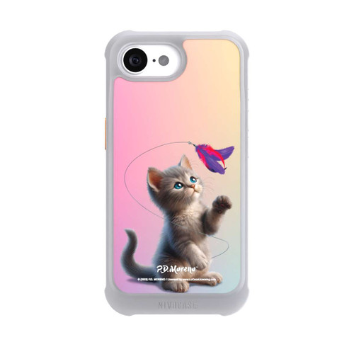 Apple iPhone 17e NIVOmax Playing Cat with Feather