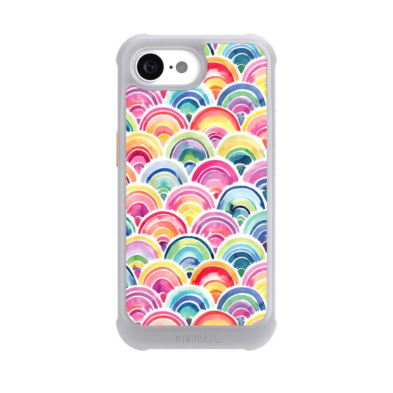 iPhone 17e NIVOmax Happy Summer Rainbow Scales