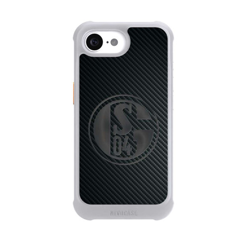 Apple iPhone 17e NIVOmax Schalke 04 Carbon Look