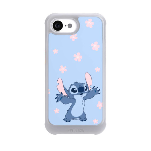 Apple iPhone 17e NIVOmax Stitch Pastel Flowers Blue