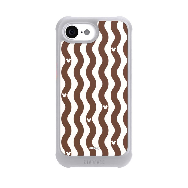 iPhone 17e NIVOmax Micky Muster Braune Wellen
