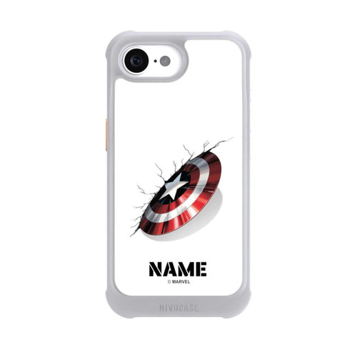 Apple iPhone 17e NIVOmax Captain America Shield Personalisierbar