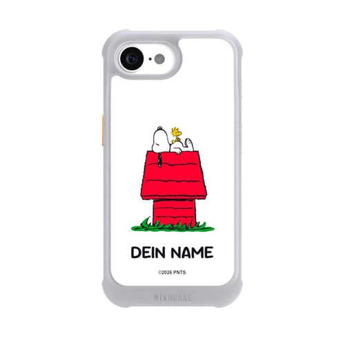 Apple iPhone 17e NIVOmax Snoopy and Woodstock Classic Personalisierbar
