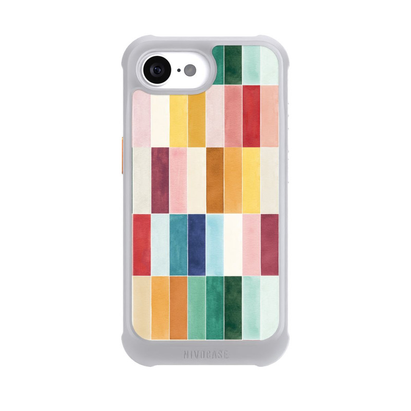 iPhone 17e NIVOmax Modern Craft Geometric Rectangular Tiles