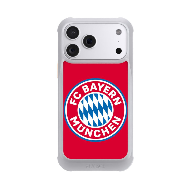 iPhone 18 Pro Max NIVOmax FCB Logo auf Rot