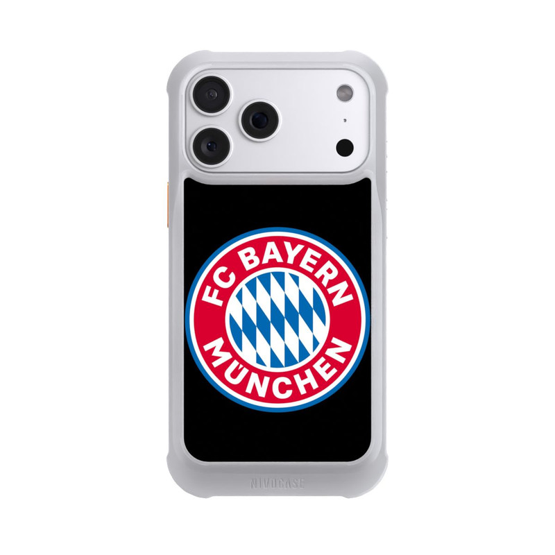 iPhone 18 Pro Max NIVOmax FCB Logo auf Schwarz