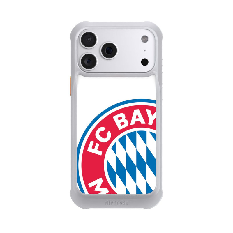 iPhone 18 Pro Max NIVOmax Grand Logo Bayern Munich - Blanc