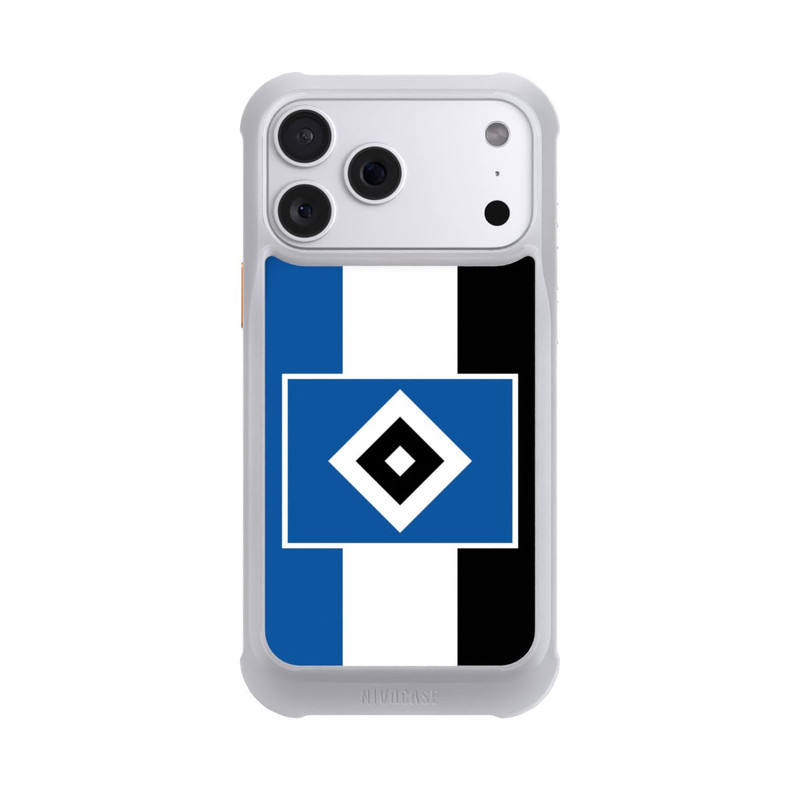 iPhone 18 Pro Max NIVOmax HSV Streifen - Blau-Weiß-Schwarz