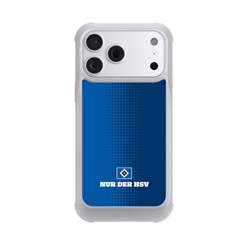 iPhone 18 Pro Max NIVOmax Nur der HSV - Rautenraster Blau