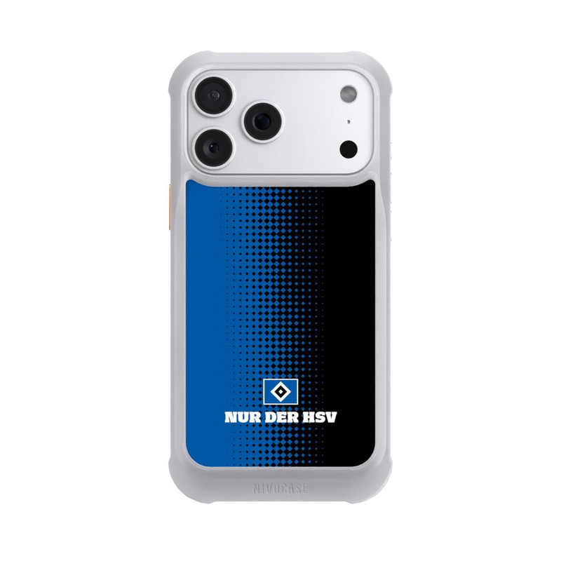 iPhone 18 Pro Max NIVOmax Nur der HSV - Rautenraster Schwarz