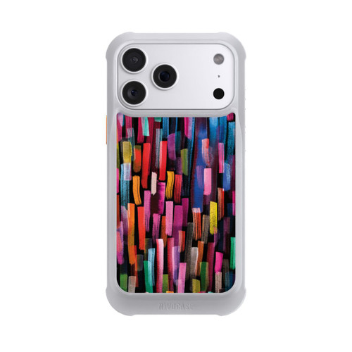 Apple iPhone 18 Pro Max NIVOmax Coups De Pinceaux Colorés Noir