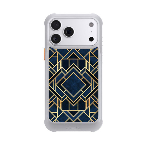 Apple iPhone 18 Pro Max NIVOmax Impression Art Déco Bleu Or