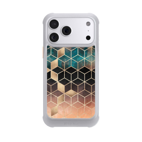 Apple iPhone 18 Pro Max NIVOmax Cubes de rêve imprimé doré