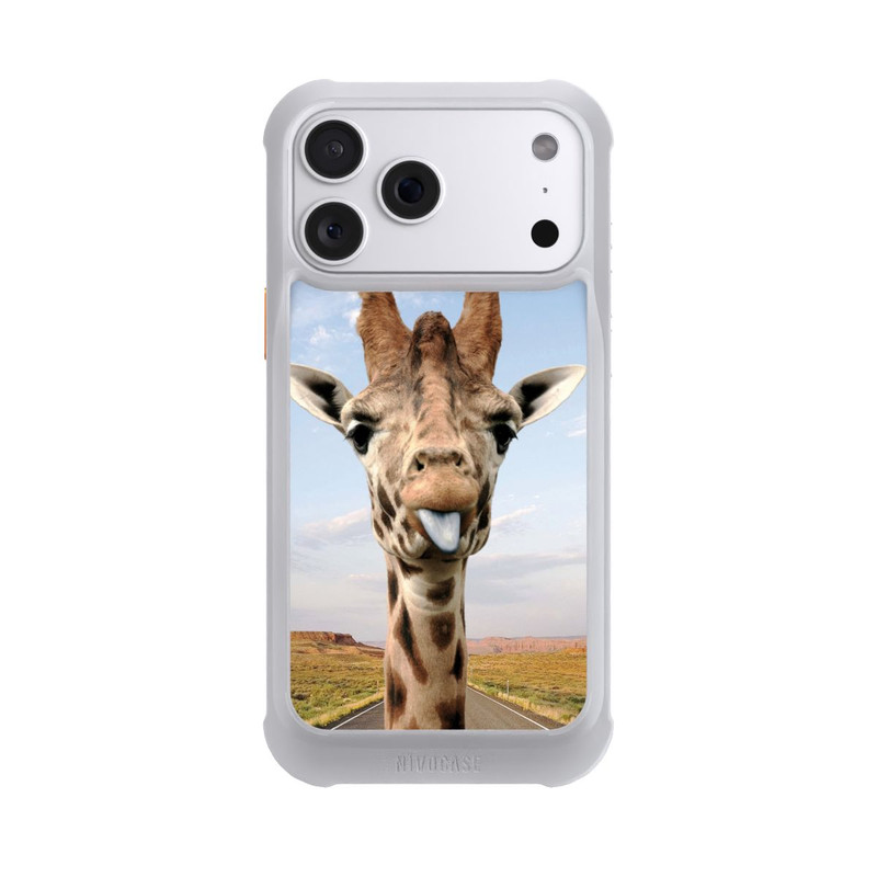 iPhone 18 Pro Max NIVOmax Girafe sur la route