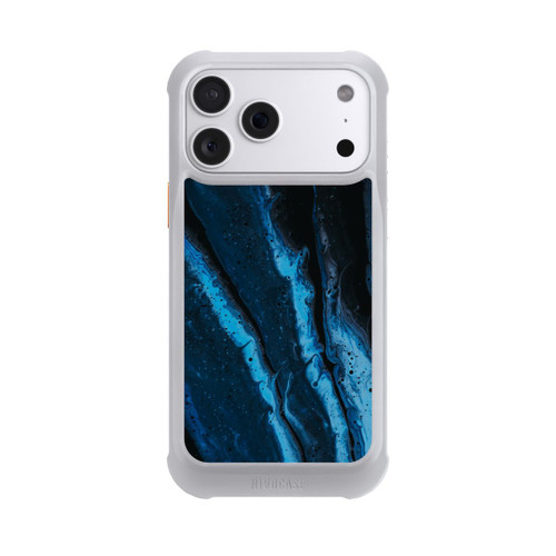 Apple iPhone 18 Pro Max NIVOmax Blue oil texture