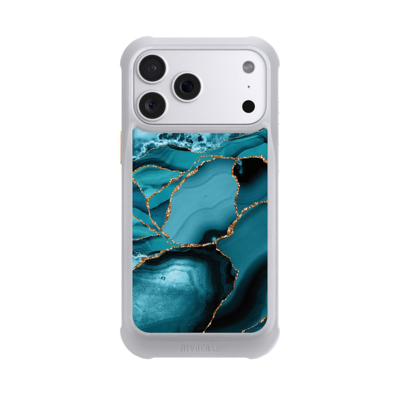 iPhone 18 Pro Max NIVOmax Eisblaue Marmor Landschaft