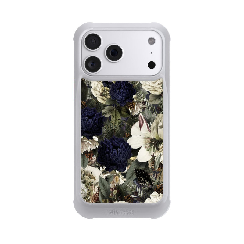 iPhone 18 Pro Max NIVOmax Dunkle Mitternachts Barock Vintage Blumen