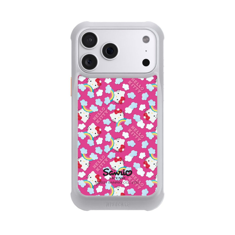 iPhone 18 Pro Max NIVOmax Motif arc-en-ciel Hello Kitty