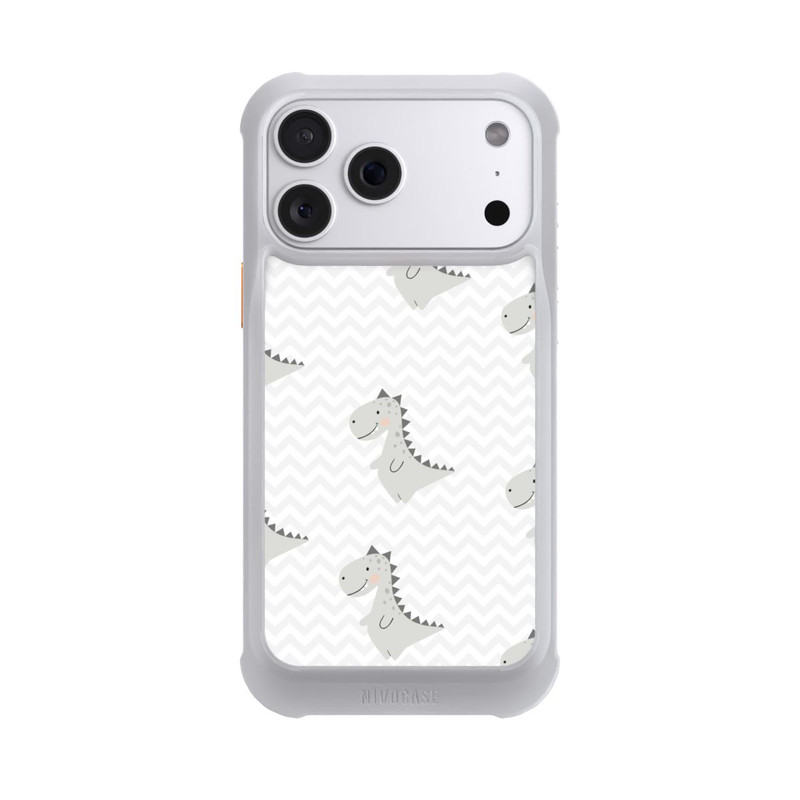 iPhone 18 Pro Max NIVOmax Grauer Dino