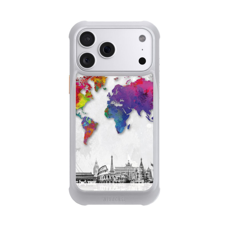 iPhone 18 Pro Max NIVOmax Worldmap with Skyline
