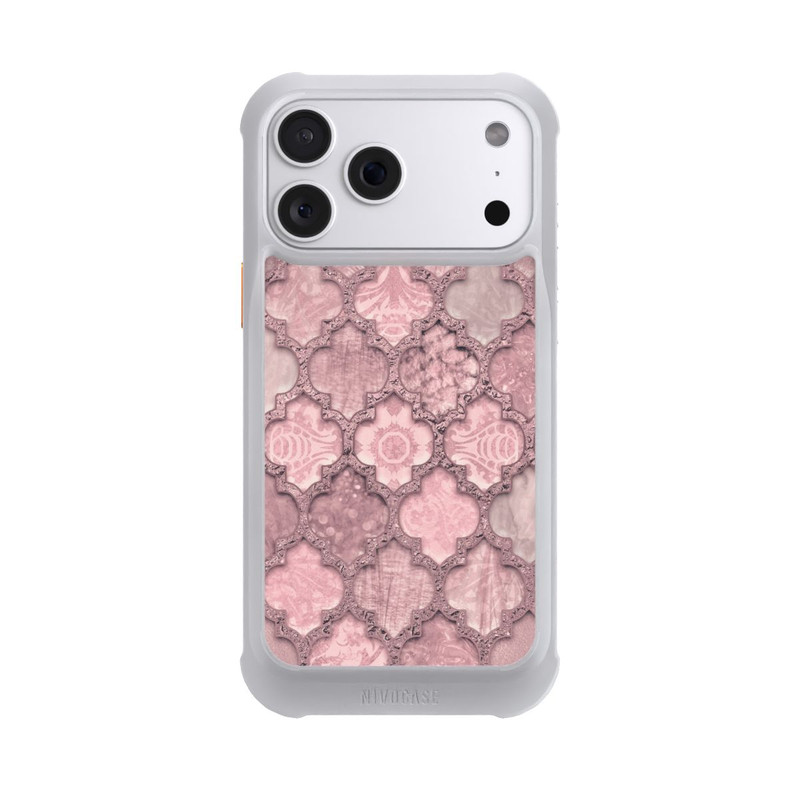 iPhone 18 Pro Max NIVOmax Morocco Tile Pink