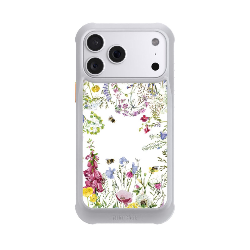 iPhone 18 Pro Max NIVOmax Cadre de fleurs sauvages des prés d'été
