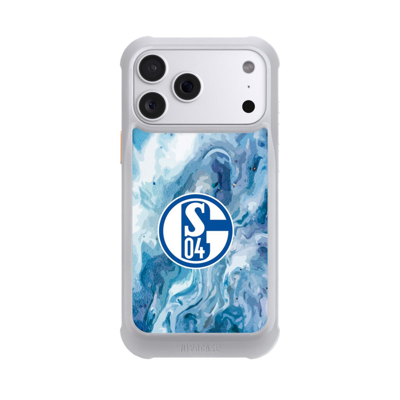 iPhone 18 Pro Max NIVOmax Schalke 04 Flüssig Blau