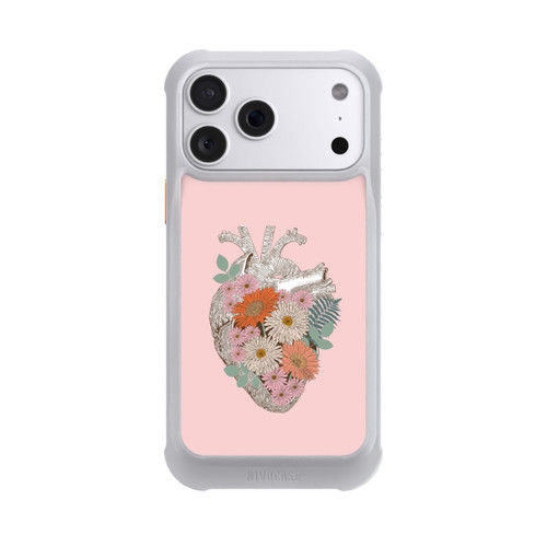 Apple iPhone 18 Pro Max NIVOmax Cœur Fleuri Vintage
