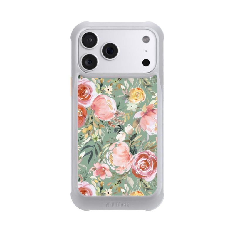 iPhone 18 Pro Max NIVOmax Pastel Peony Bouquet