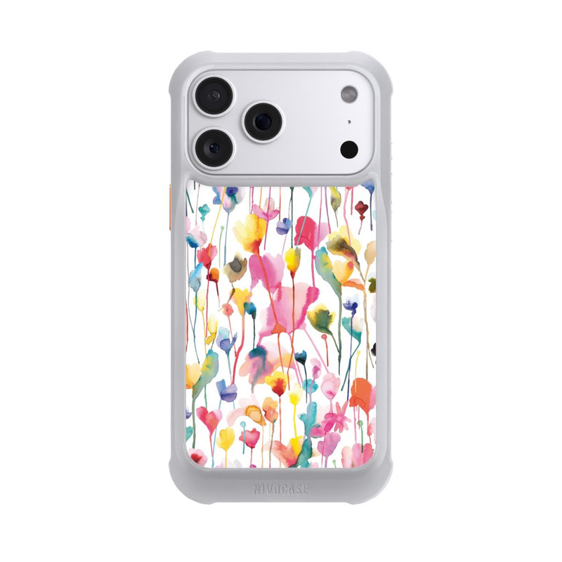 iPhone 18 Pro Max NIVOmax Aquarell Wildblumen bunt