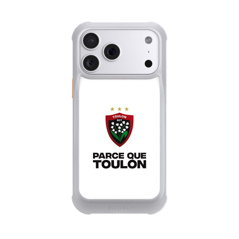 iPhone 18 Pro Max NIVOmax RC Toulonnais Blanc