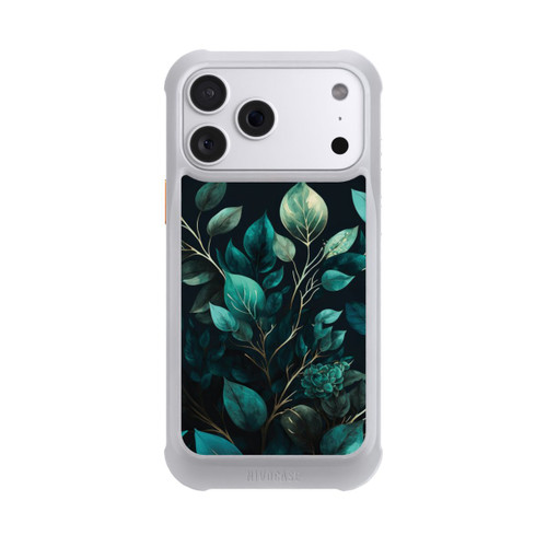 Apple iPhone 18 Pro Max NIVOmax Grüne Eukalyptus Blätter mit dunklem Hintergrund mit KI