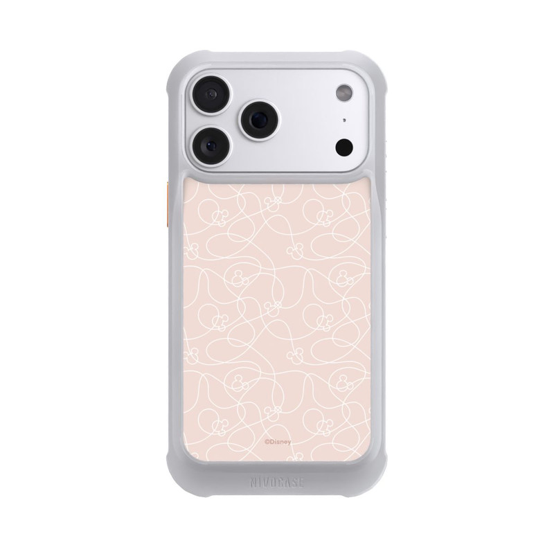 iPhone 18 Pro Max NIVOmax Micky Line Art Pattern Rose 
