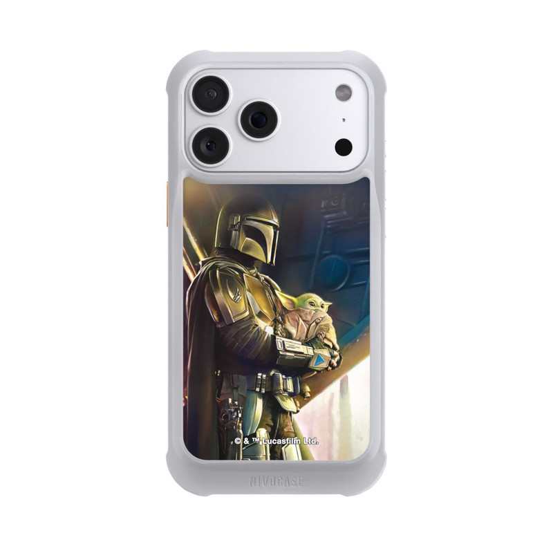 iPhone 18 Pro Max NIVOmax Mandalorianer und Grogu im Schiff