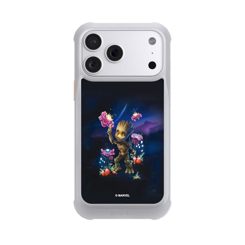 iPhone 18 Pro Max NIVOmax Baby Groot Blumen