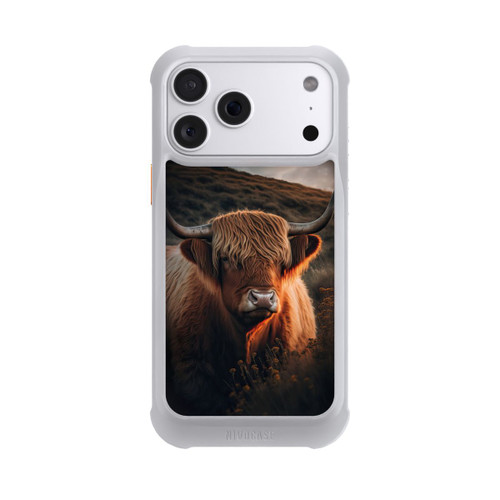 Apple iPhone 18 Pro Max NIVOmax Vache Highland avec de grandes cornes avec IA