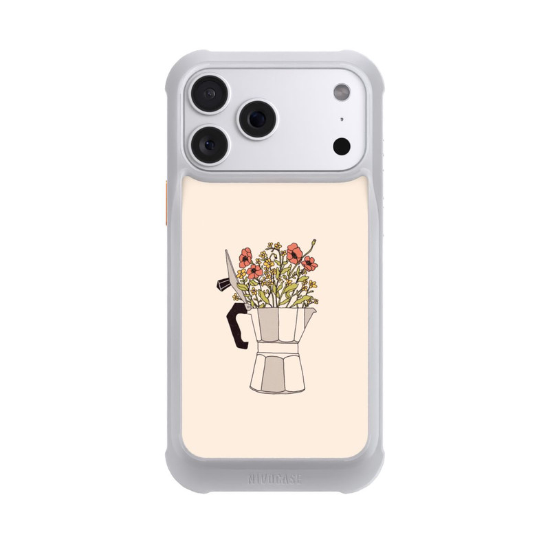 iPhone 18 Pro Max NIVOmax Moka Blumen