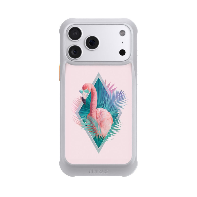 iPhone 18 Pro Max NIVOmax Tropische Pflanzen Flamingo