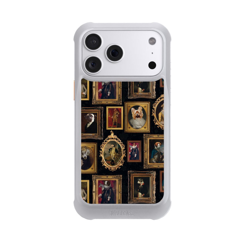 iPhone 18 Pro Max NIVOmax Dog Ancient Frame Pattern with AI