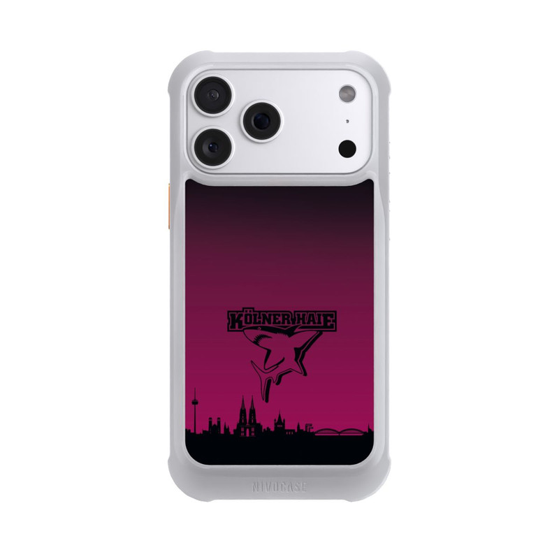 iPhone 18 Pro Max NIVOmax Kölner Haie Skyline Pink
