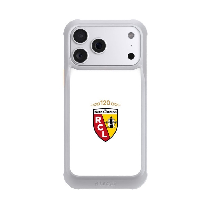 iPhone 18 Pro Max NIVOmax RC Lens 120 ans anniversaire blanc