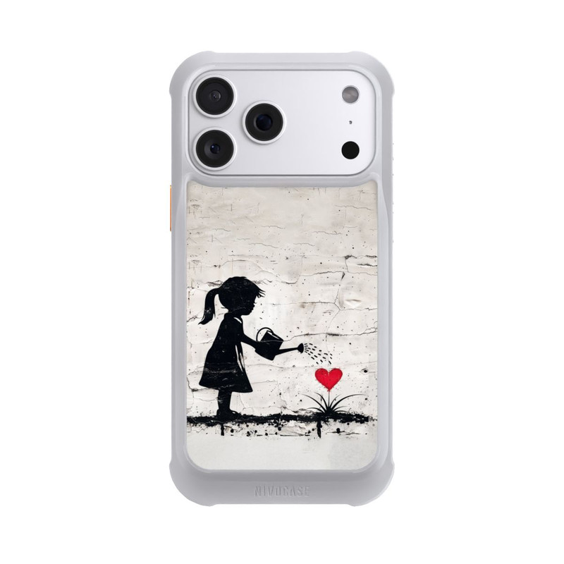 iPhone 18 Pro Max NIVOmax Girl Watering Bunch of Flowers 