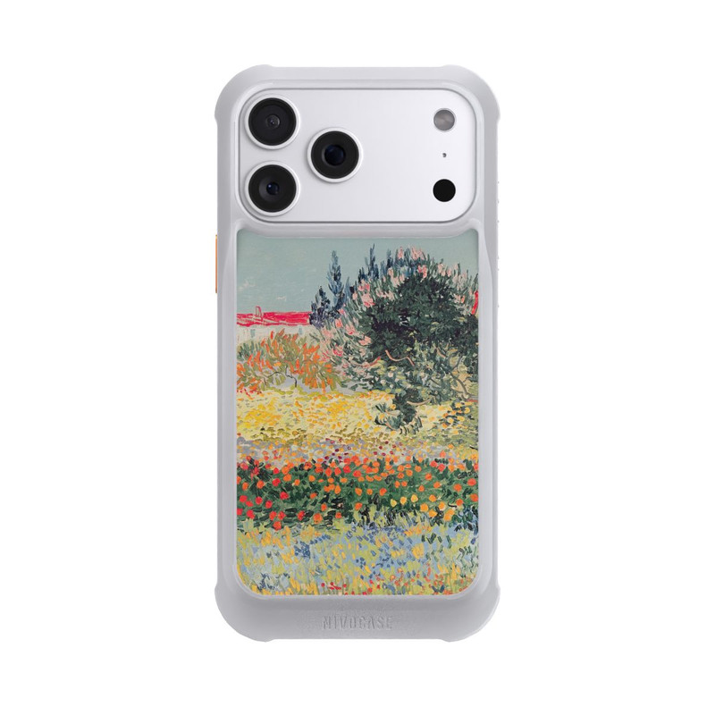 iPhone 18 Pro Max NIVOmax Garden in Bloom, Arles, July 1888 by Vincent van Gogh