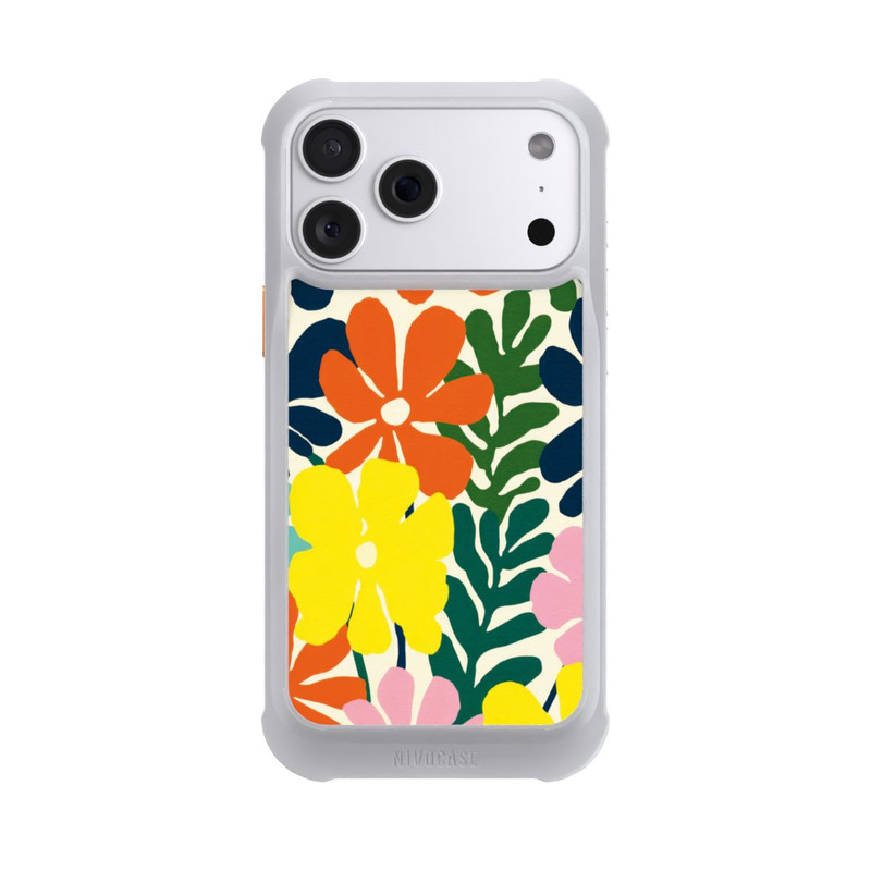 iPhone 18 Pro Max NIVOmax Flowers Colorful Illustration