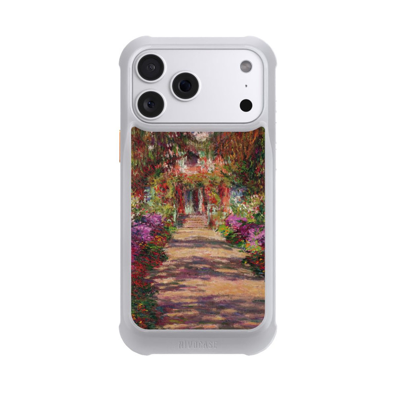 iPhone 18 Pro Max NIVOmax Eine Allee in Monets Garten in Giverny by Claude Monet