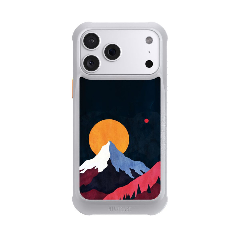 iPhone 18 Pro Max NIVOmax Mont Blanc Abstrakt