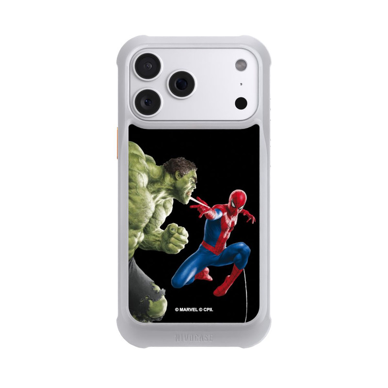 iPhone 18 Pro Max NIVOmax Spider-Man und Hulk