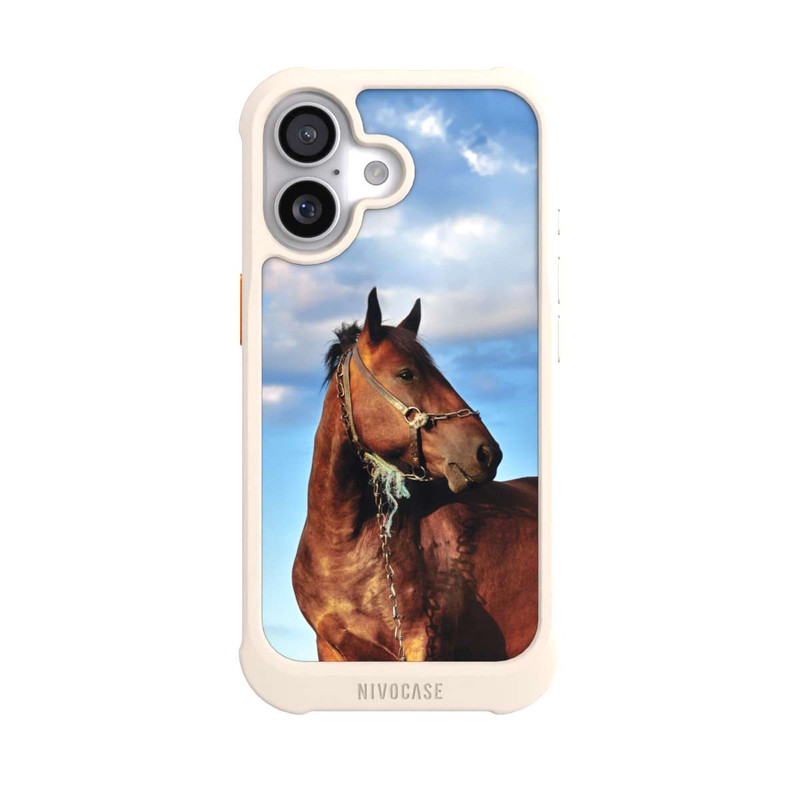 iPhone 17 NIVOmax Pferd in der Natur