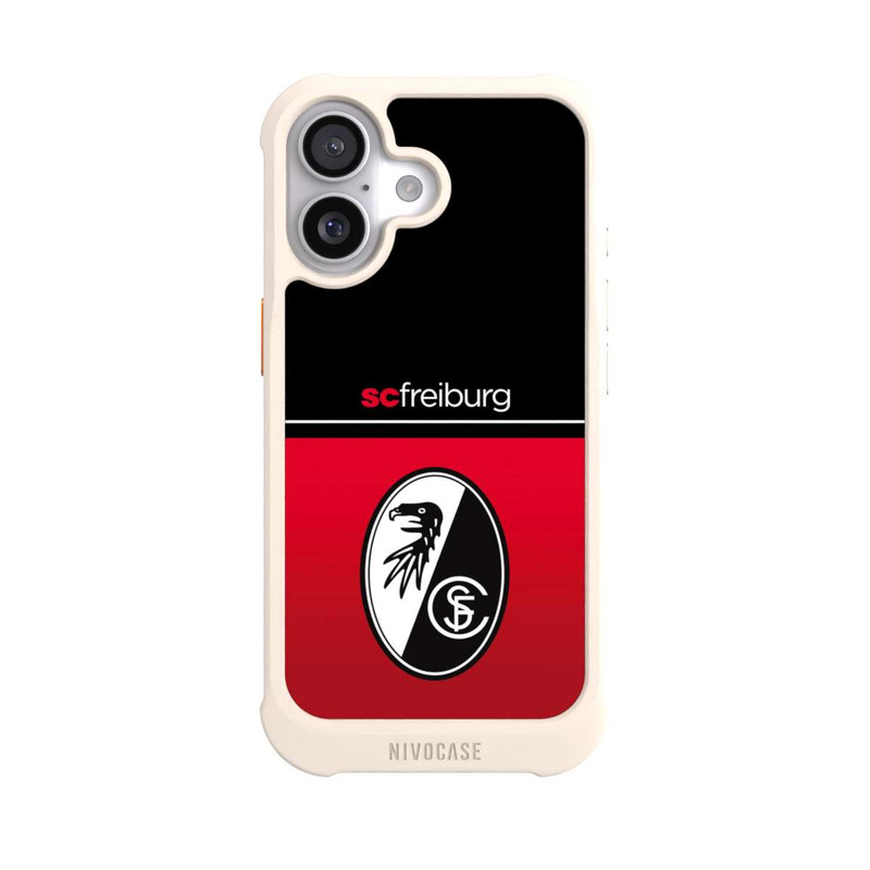 iPhone 17 NIVOmax SC Freiburg - Schwarz Rot